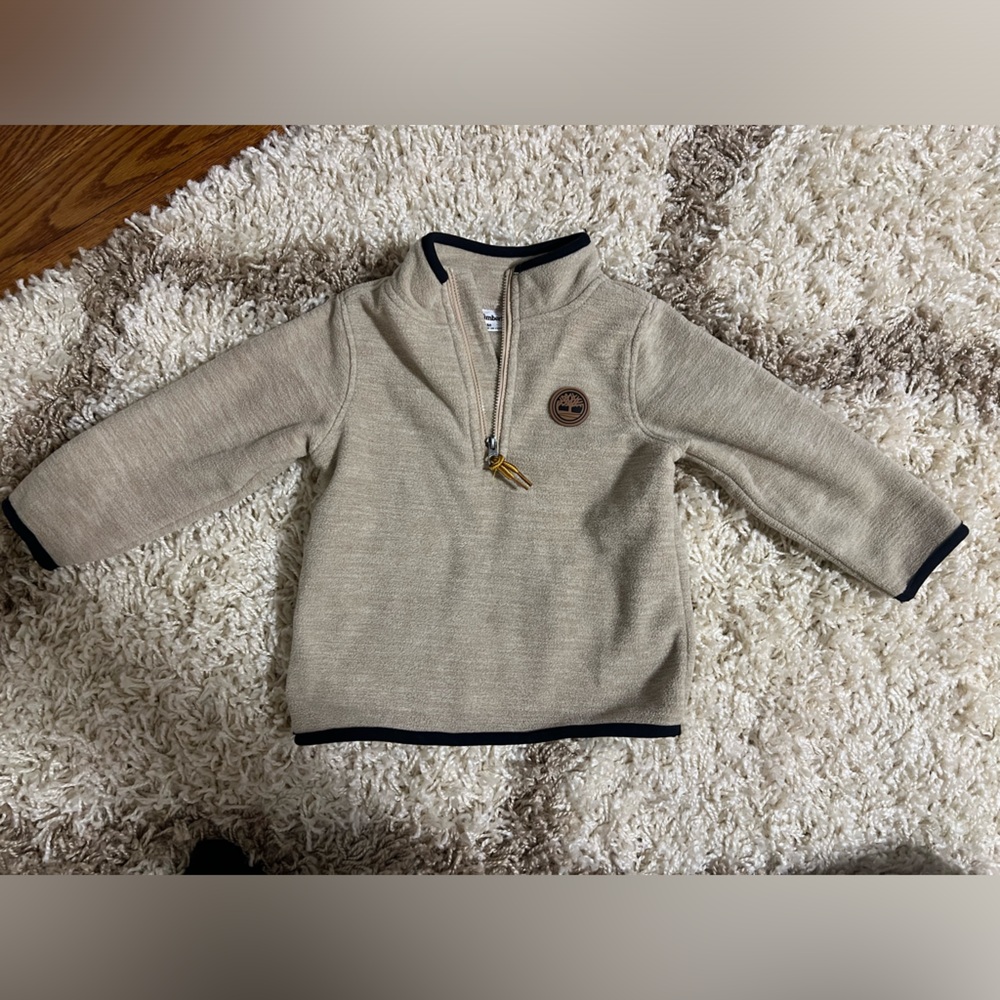 Timberland fleece quarter zip